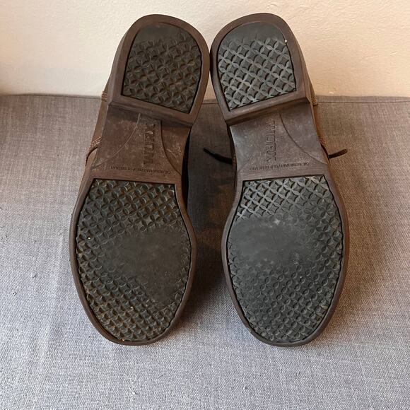 WORX by Red Wing Shoes Womens 6.5M Brown Leather Work Boots Safety Steel Toe - Picture 6 of 10